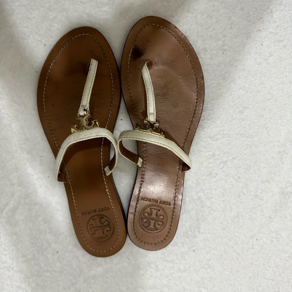 Tory Burch Half Moon Thong Sandals